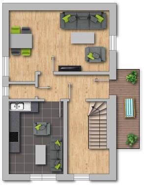 Sterngasse Obergeschoss - 