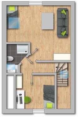 Sterngasse Dachgeschoss - 