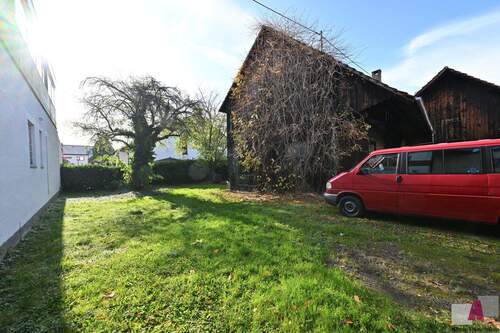 Blick zum Bauplatz - Grundstück in Eimeldingen