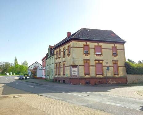 Ansicht Eckgebäude - Mehrfamilienhaus, Wohnhaus in Niedere Börde