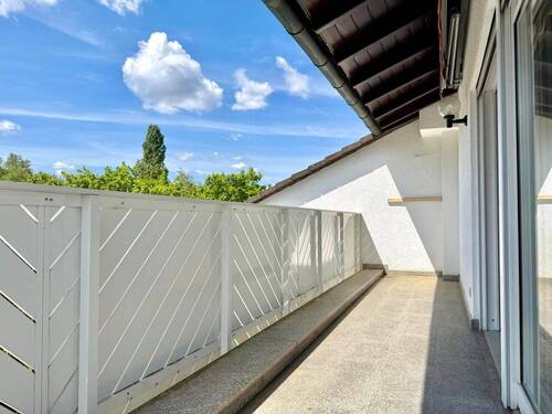Balkon im Dachgeschoss - 