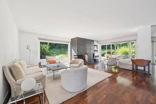 Wohnzimmer - 5 Zimmer Mehrfamilienhaus, Wohnhaus in Brücken (Pfalz)