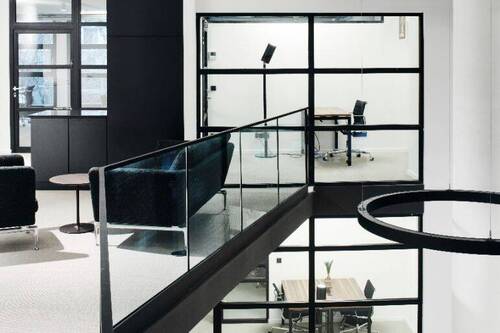 Office #1.3 - Office #1.1 Garten-Idylle: Modernes 10er-Büro mit Vitra, Barista & 247-Service