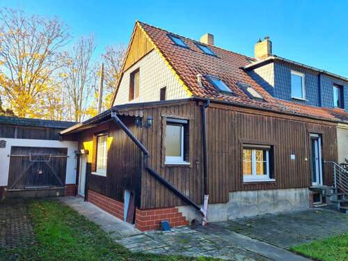 Rückansicht .jpg - 4 Zimmer Doppelhaushälfte in Magdeburg