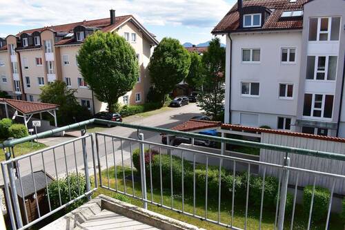 Aussicht vom Balkon - 