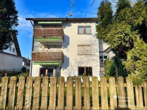 Blick Rückseite Gebäude - 9 Zimmer Mehrfamilienhaus, Wohnhaus zum Kaufen in Albbruck