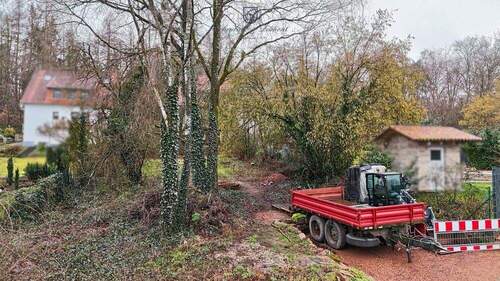 Ansicht - Schönes Baugrundstück in Dudweiler-Süd, ruhig am Ende einer Sackgasse