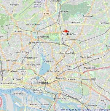 Lage in Hamburg - 