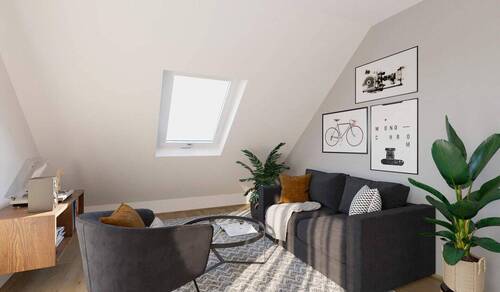 Gemütlicher Wohnbereich - Etagenwohnung mit 67,40 m² in Loddin zum Kaufen