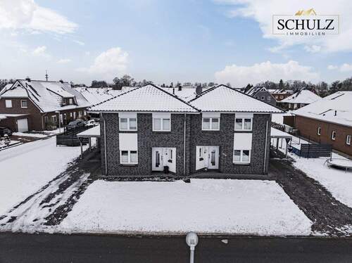 Ansicht - Doppelhaushälfte mit 119,60 m&sup2; in Friesoythe zum Kaufen