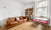 Wohnzimmer 1 - 2 Zimmer Etagenwohnung in Düsseldorf