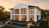 Kiefernweg_Visualisierung Garten - 4 Zimmer Doppelhaushälfte zum Kaufen in Rostock