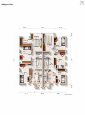 Doppelhaus_Obergeschoss_möbliert - 
