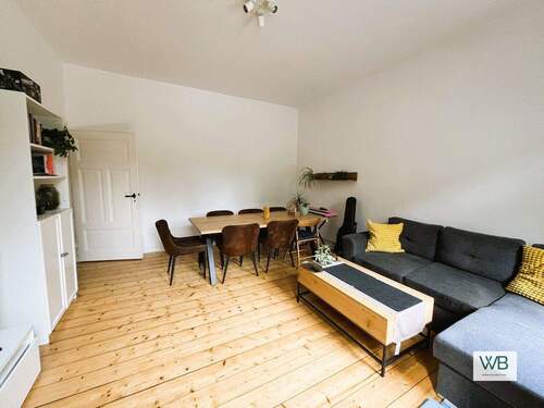 Wohnzimmer - Vermietete Stadtwohnung in zentraler Lage von Braunschweig - Jetzt investieren!