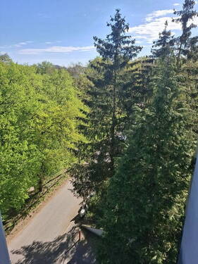 Ausblick Schlafzimmer - Etagenwohnung mit 53,20 m&sup2; in Fürstenfeldbruck zum Kaufen