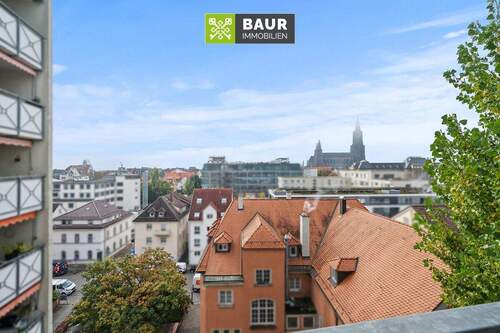 Ausblick v. Balkon - 