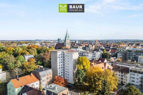 Luftaufnahme - 2 Zimmer Etagenwohnung zum Kaufen in Ulm