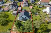 Drohenaufnahme 1 - 6 Zimmer Einfamilienhaus zum Kaufen in Bobingen