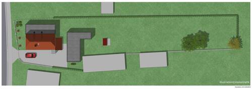 Lageplan des Grundstücks - Einfamilienhaus mit 130,00 m&sup2; in Koßdorf zum Kaufen