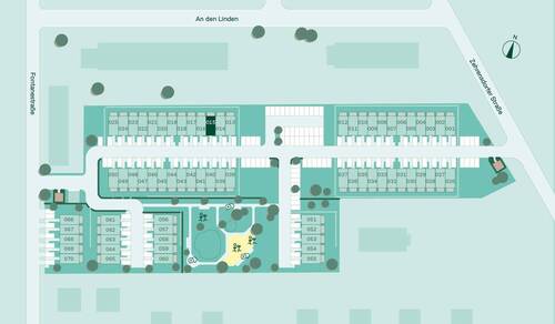 Lage des Reihenhaus im Quartier - 