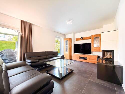 Wohnbereich mit Kaminofen - 