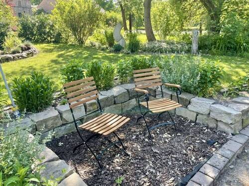 Garten Sitzecke am Gemüsekreis - 