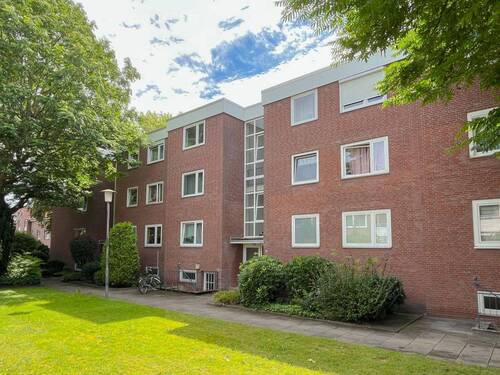 Außenansicht I - Bezugsfreie 2-Zimmer-Wohnung mit Stellplatz in Oldenburg-Bürgerfelde - ohne Käuferprovision!