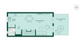 Reihenhaus Grundriss EG - 