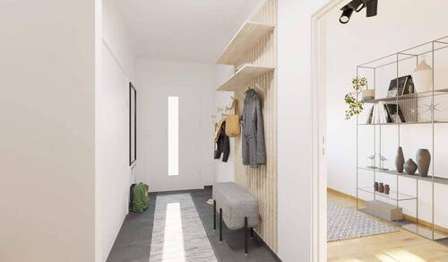 Im Eingangsbereich empfangen Sie Ihre Gäste - 5 Zimmer Reihenmittelhaus zum Kaufen in Wülfrath