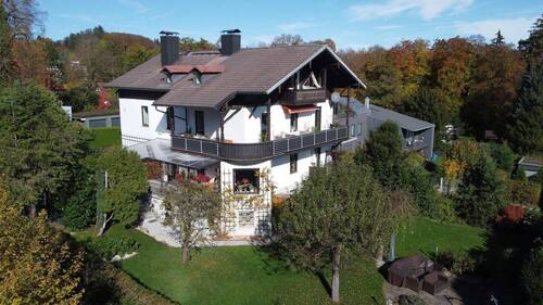 Hausansicht - 4 Zimmer Mansardenwohnung in Starnberg mit exkl. Seeblick