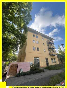 Objektansicht - Schöne und moderne 2-Raum Wohnung mit Badewanne in Johannstadt !!! - Moderne 2-Raum Wohnung mit Balkon in Johannstadt !!!