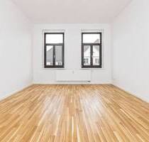 Renovierte 3-Zimmer-Altbauwohnung mit Süd-Balkon und modernem Bad - Leipzig Gohlis-Süd