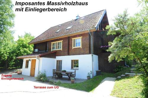 helles Wohnzimmer, Einliegerbereich - ÖKOLOGISCHE BAUWEISE UND NIEDRIGER ENERGIEVERBRAUCH