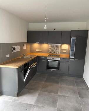 Musterküche... so ähnlich wird die hier bald einge - 