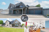 Immobilien-Aldenhoven-Haus-Kauf-EV925-Aussenbild-GRIDNeu - PHI AACHEN - Großzügiges Familiendomizil mit Kamin und Doppelgarage in Aldenhoven-Niedermerz!