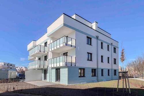 Objektaufnahme - Neubau bereits fertiggestellt 2026 - Erstbezug: 3-Zimmer-Penthouse mit 2 Terrassen & 2 Stellplätzen