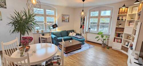 Wohnzimmer - 2 Zimmer Etagenwohnung zur Miete in Amberg