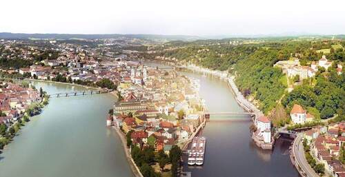 Dreiflüsse - Passau-Nähe Zentrum: Haus mit 9 Wohnungen, voll vermietet