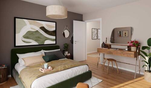 Hier können Sie sich bestens erholen - 4 Zimmer Etagenwohnung zum Kaufen in Ludwigsburg