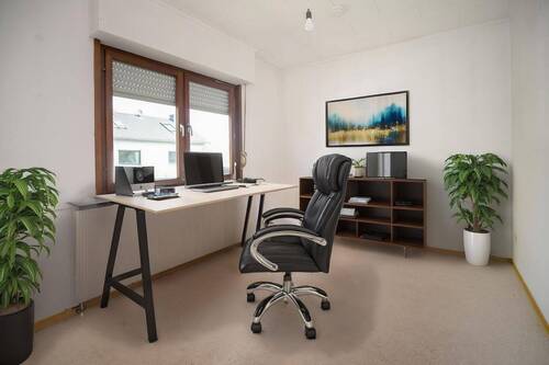 Arbeitszimmer OG-Visualisiert - 