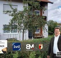 Gepflegte DHH in ruhiger Wohnlage, Garage, sonniger Garten - Hiltenfingen