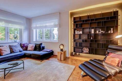 Wohnzimmer_I - 4 Zimmer Etagenwohnung in Bad Homburg vor der Höhe