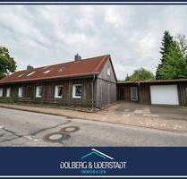 Kleine Doppelhaushälfte mit Garage in Büdelsdorf