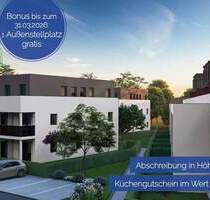 Modern & exklusiv Wohnen! 3-Zi-Erdgeschosswohnung mit Südterrasse und Garten (W6) - Mühldorf a.Inn