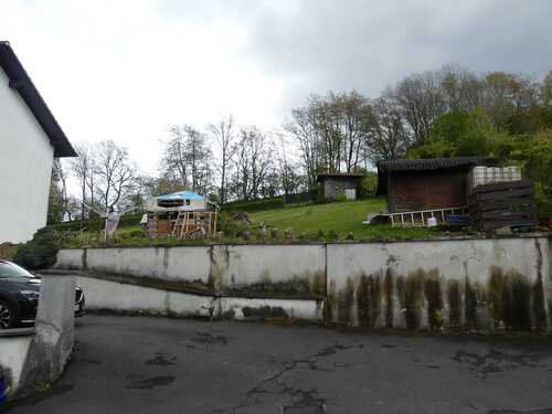 Gartenansicht von der Straße - 