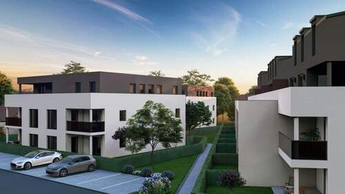 Projektansicht - 4 Zimmer Terrassenwohnung zum Kaufen in Mühldorf a.Inn