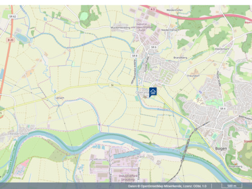 Bild aus Kartenansicht - 6 Zimmer Reihenmittelhaus zum Kaufen in Bogen
