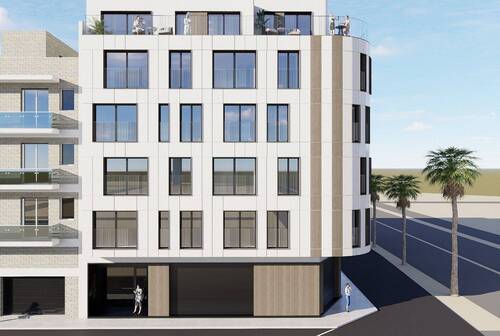Bild 1 - Moderne Wohnung nahe Strand mit Pool auf der Dachterrasse