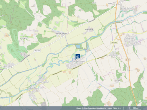 Bild aus Kartenansicht - 4 Zimmer Einfamilienhaus zum Kaufen in Reisbach