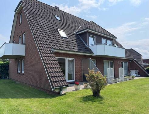 Rückansicht - 1 Zimmer Mehrfamilienhaus, Wohnhaus in Büsum